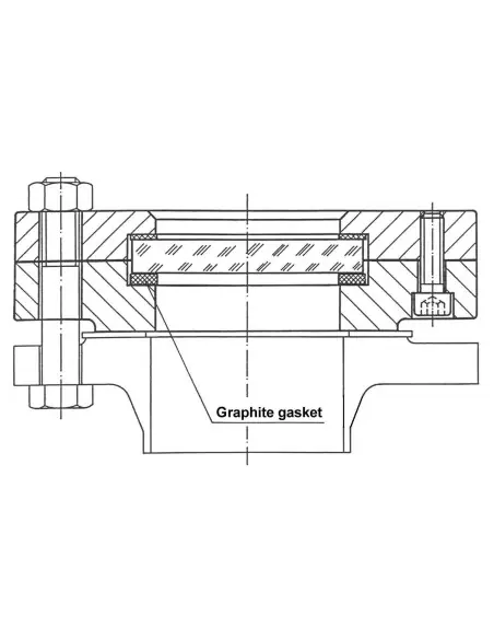 Tank Sight Glass type 121-H | Noris | Philippopoulos s.a.