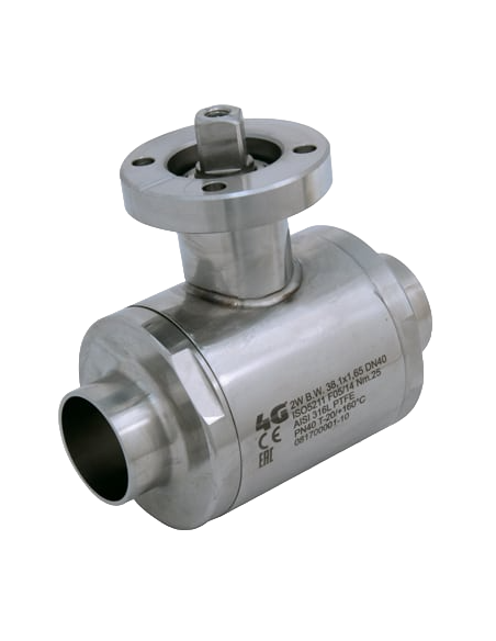 Ball Valve STANDARD SEALS BUTT-WELDING - 103042 | 4G Ghidini