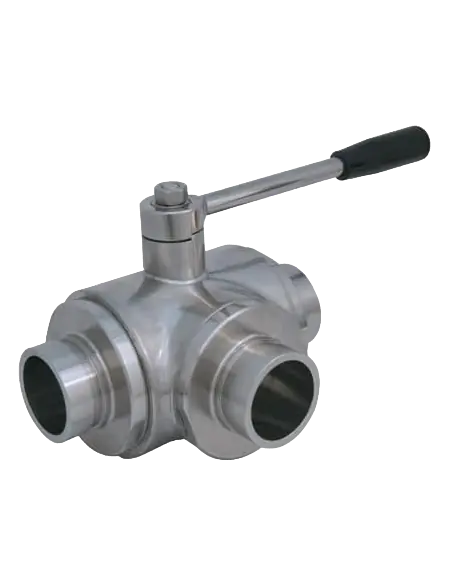 3 Way (T) Ball Valve - 3001 Series | 4G Ghidini | Philippopoulos s.a.