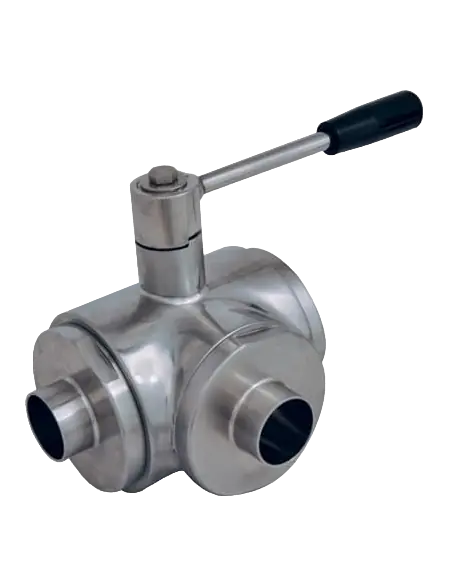 3 Way (T) Ball Valve - 3001 Series | 4G Ghidini | Philippopoulos s.a.