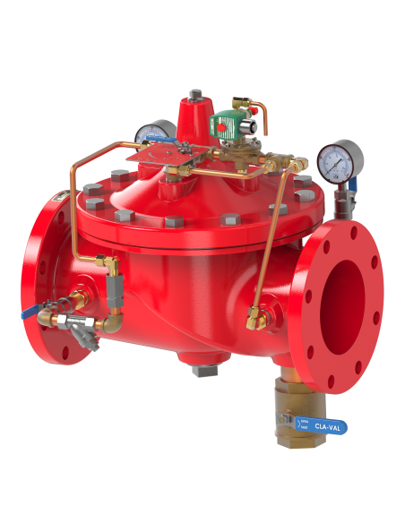 Fire Protection Deluge Valve - 100G-UR Series | Cla-Val | Philippopoulos s.a.