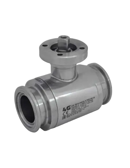 Ball Valve Aseptic DIN 11864-3 REIHE A/B/C_BKS + NKS FORM A FEMALE/MALE - 103068 | 4G Ghidini | Philippopoulos s.a.