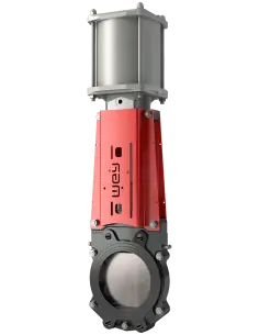 Μαχαιρωτή βαλβίδα Wey Valves τύπος VN semi-lug, DN50–DN1400 έως 10 bar