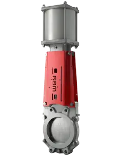 Μαχαιρωτή βαλβίδα Wey Valves τύπος VS | Semi-Lug ανοξείδωτη