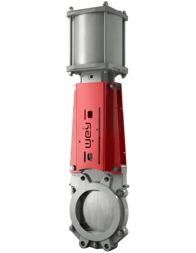 Μαχαιρωτή βαλβίδα Wey Valves τύπος VS | Semi-Lug ανοξείδωτη