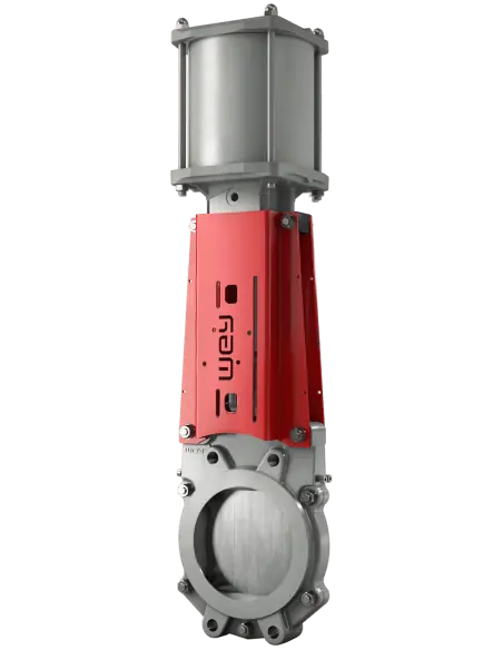 Μαχαιρωτή βαλβίδα Wey Valves τύπος VS | Semi-Lug ανοξείδωτη