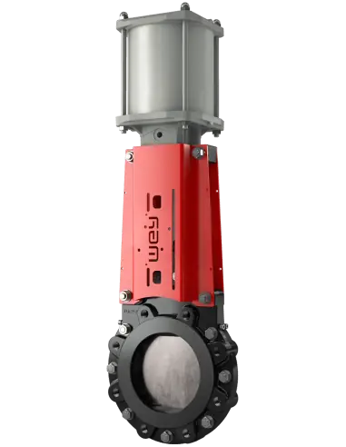 Μαχαιρωτή βαλβίδα Wey Valves τύπος VM – Full Lug, DN50–DN600