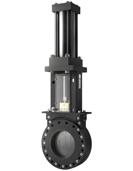Μαχαιρωτή βαλβίδα Wey Valves τύπος W – Full Flange έως 50 bar