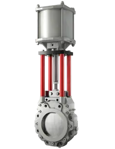 Μαχαιρωτή βαλβίδα Wey Valves τύπος DB για ασφαλή απομόνωση γραμμών DBB