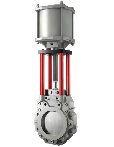 Μαχαιρωτή βαλβίδα Wey Valves τύπος DB για ασφαλή απομόνωση γραμμών DBB