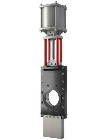 Μαχαιρωτή βαλβίδα Wey Valves τύπος DP | Δικατευθυντική O-Port
