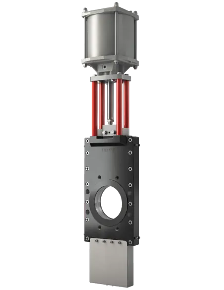 Μαχαιρωτή βαλβίδα Wey Valves τύπος DP | Δικατευθυντική O-Port