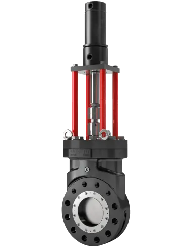 Μαχαιρωτή βαλβίδα Wey Valves τύπος HD για πίεση έως 100 bar DN80–DN400