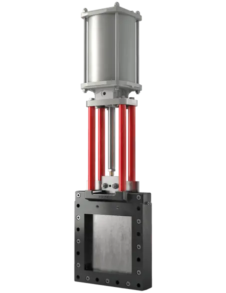 Μαχαιρωτή βαλβίδα Wey Valves τύπος VK για τετράγωνους αγωγούς