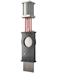 Μαχαιρωτή βαλβίδα Wey Valves τύπος SG | O-Port βαρέος τύπου DN50–DN650