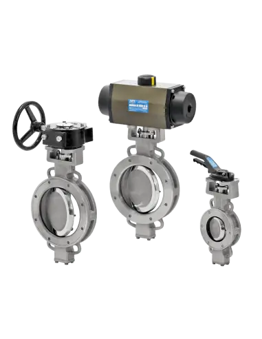 Butterfly valve double offset Type 401N | Sirca