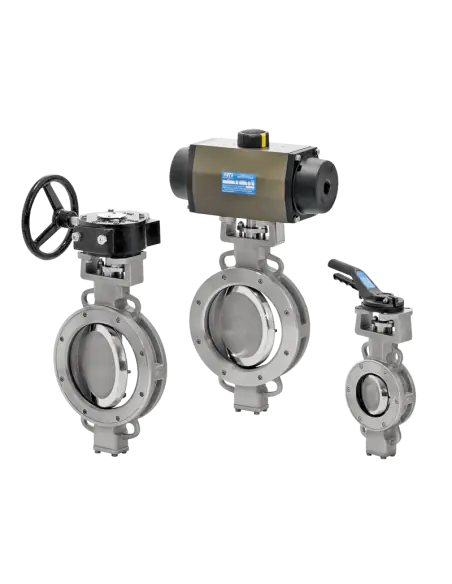 Butterfly valve double offset Type 401N | Sirca