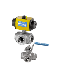 3 Way Ball Valve (L) - S80 Series | Sirca - Sirca International