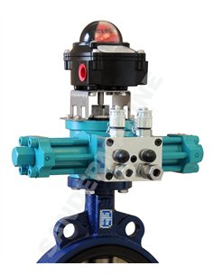 Hydraulic part-turn actuators