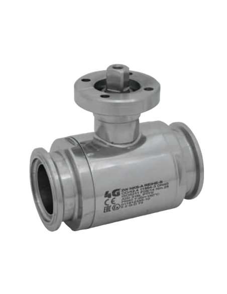 Ball Valve Aseptic DIN 11864-3 REIHE A/B/C_NKS FORM A FEMALE - 133067 | 4G Ghidini