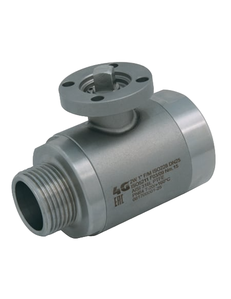 Ball Valve STANDARD SEALS - ISO 228 F/M - 253009 | 4G Ghidini