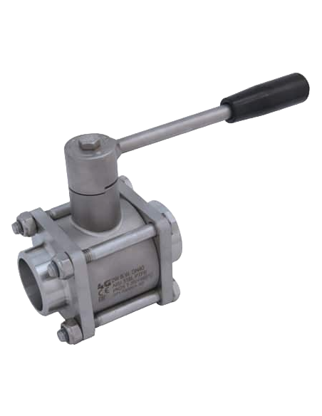 Ball Valve STANDARD SEALS - SCH80 BUTT WELDING - 500142 | 4G Ghidini