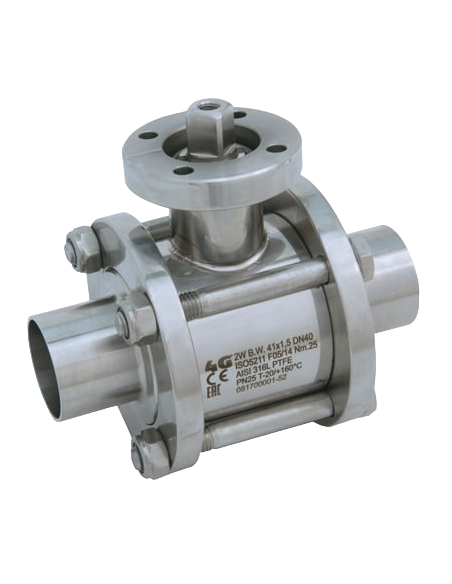 Ball Valve STANDARD SEALS BUTT-WELDING IN ACCORDING TO BS-OD/DIN/ISO - 523042 | 4G Ghidini