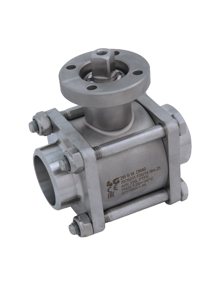 Ball Valve STANDARD SEALS - SCH80 BUTT WELDING - 533042 | 4G Ghidini