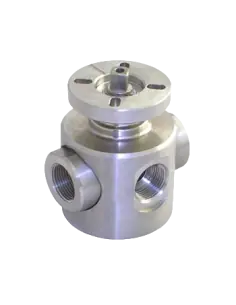 3 Way (L) Ball Valve - HIGH PRESSURE PN250/PN400 - 2830 | 4G Ghidini | Philippopoulos s.a.