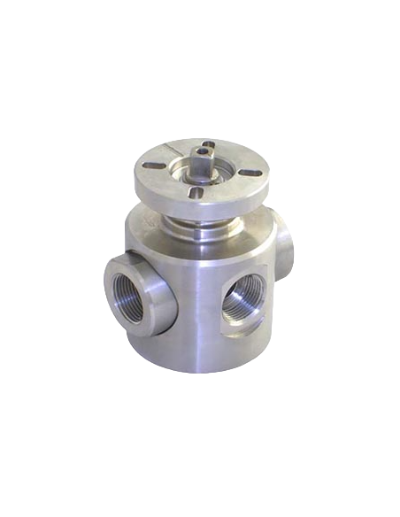 3 Way (L) Ball Valve - HIGH PRESSURE PN250/PN400 - 283004 | 4G Ghidini