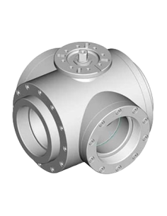 3 Way (T) Ball Valve 5 inches - 4 SEALS STANDARD SEALS - ISO 228 F - 303001 | 4G Ghidini