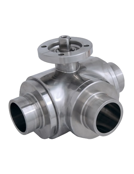3 Way (L) Ball Valve - 4 SEALS STANDARD SEALS - VICTAULIC - 313060 | 4G Ghidini
