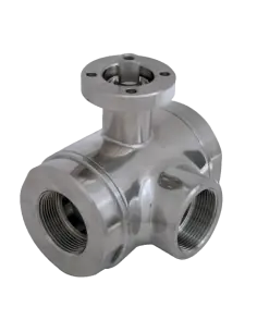 3 Way (L) Ball Valve - DIVERTING STANDARD SEALS - ISO 228 F - 353001 | 4G Ghidini | Philippopoulos s.a.