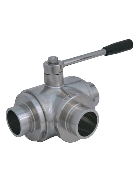 3 Way (L) Ball Valve - 3 SEALS STANDARD SEALS - VICTAULIC - 370160 | 4G Ghidini