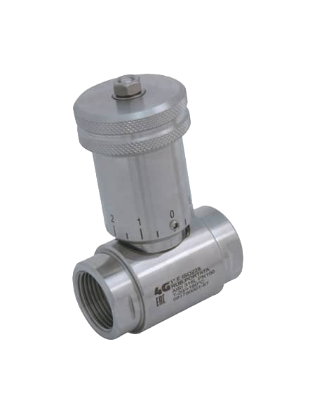 Needle valve RATE ISO 228 F - GRADUATE HANDWHEEL - 678201 | 4G Ghidini