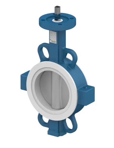 Butterfly valve - S59 (PTFE) | Alfa Europe | Philippopoulos s.a.