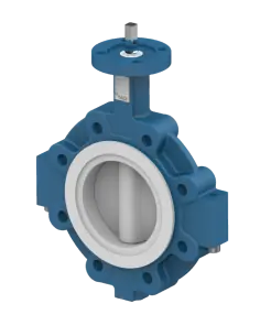 Butterfly valve - S66 (PTFE) | Alpha Europe | Philippopoulos s.a.