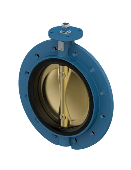 Butterfly valve Mono Flanged Short - S60 | Alfa Europe | Philippopoulos s.a.