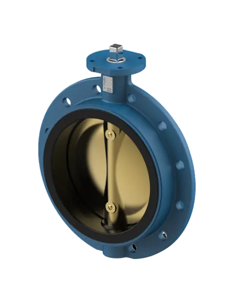 Butterfly valve Mono Flanged Short - S61 | Alfa Europe | Philippopoulos s.a.