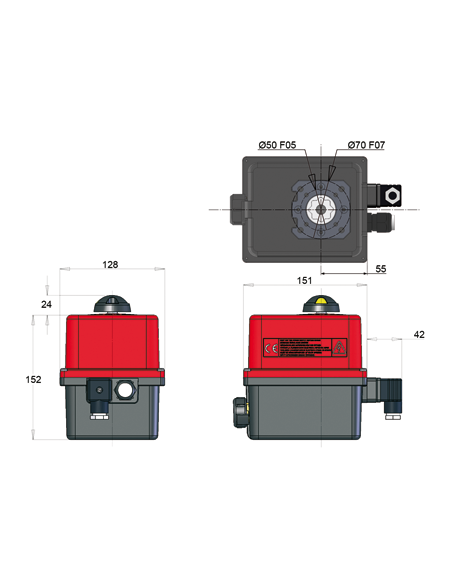 Electric Actuator - ER PREMIER (lathos manual) | Valpes