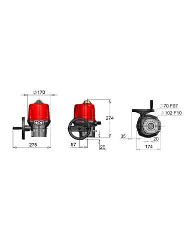 Electric Actuator - VS | Valpes | Philippopoulos s.a.