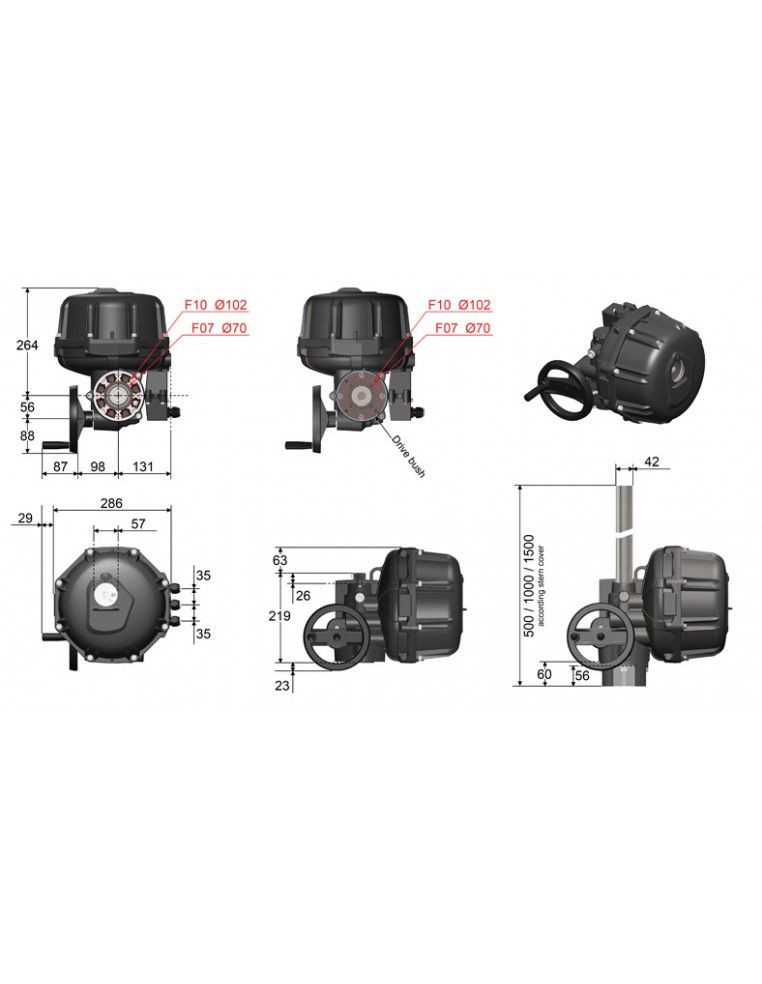 Electric Actuator - MT | Valpes