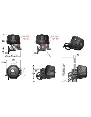 Electric Actuator - MT | Valpes | Philippopoulos s.a.