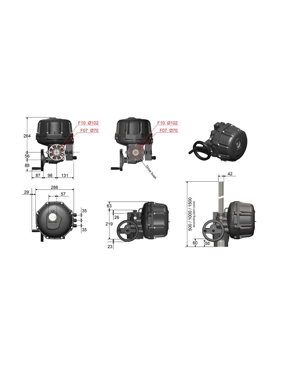 Electric Actuator - MT | Valpes