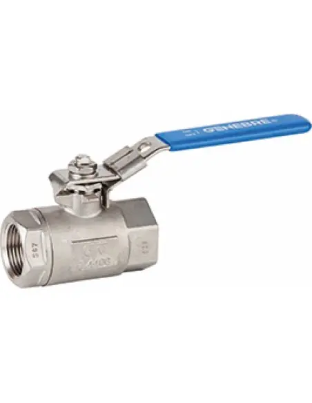 Ball Valve threaded ends - 2 pcs standard bore ball valve - 2008 | Genebre | Philippopoulos s.a.