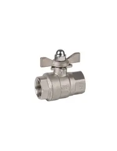 Ball Valve threaded ends - 2 pcs full bore ball valve F-F - 2009 | Genebre | Philippopoulos s.a.