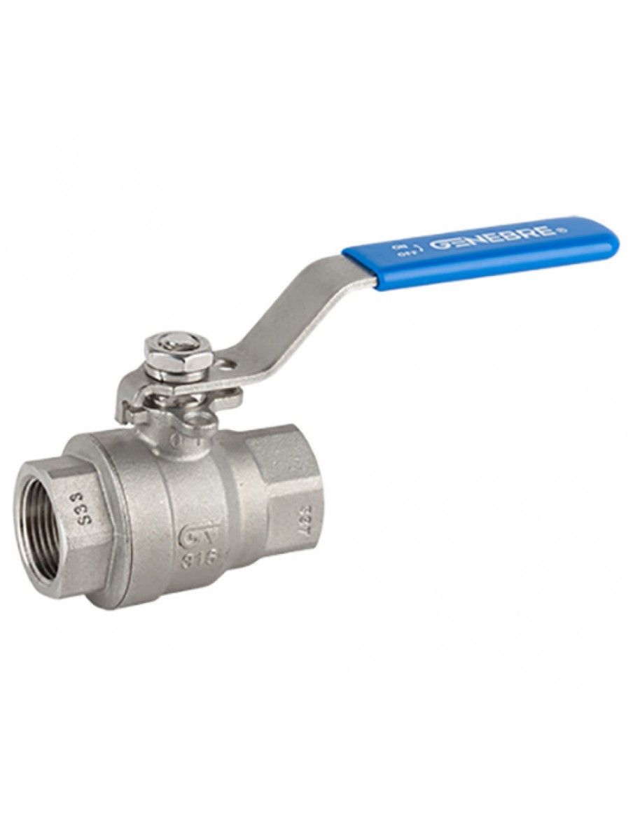 Ball Valve threaded ends - 2 pcs full bore ball valve - 2014 | Genebre