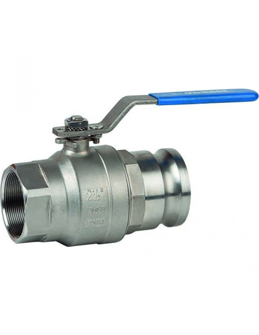 Ball Valve threaded ends - 2 pieces Ball valve. F-M Camplock - 2016 | Genebre