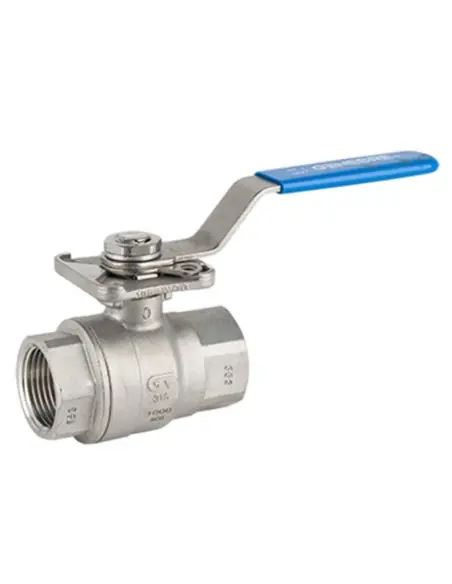 Ball Valve threaded ends - 2 pcs full bore ball valve - 2015 | Genebre | Philippopoulos s.a.