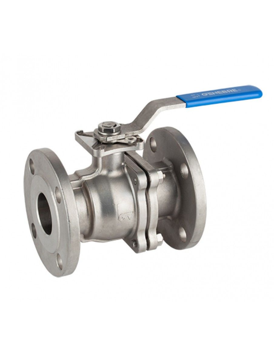 Ball Valve flanged ends - 2 pcs full bore ball valve flanges ANSI B-16.5 s-150. FIRE SAFE Certification - 2528A | Genebre